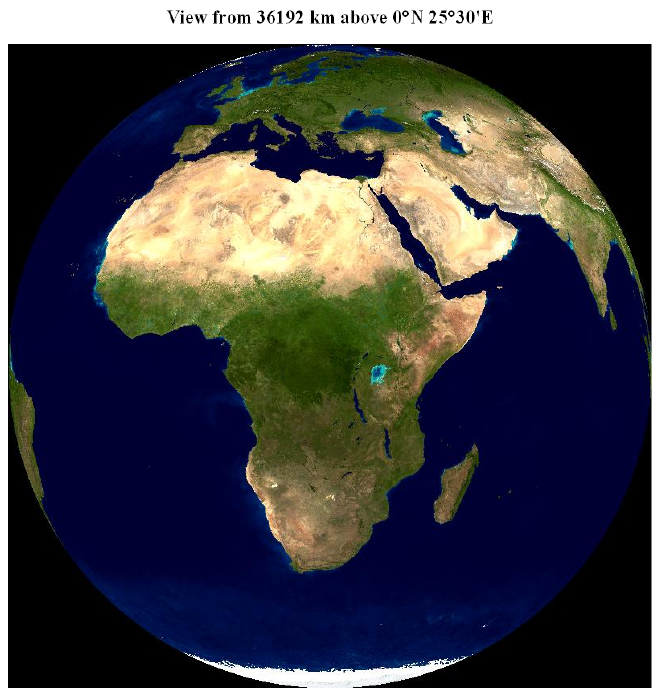 Es'hail-2 coverage area