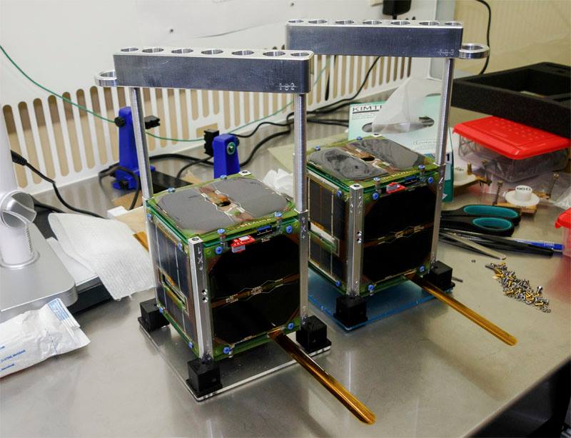 SiriusSat-1 RS13S and SiriusSat-2 RS14S CubeSats