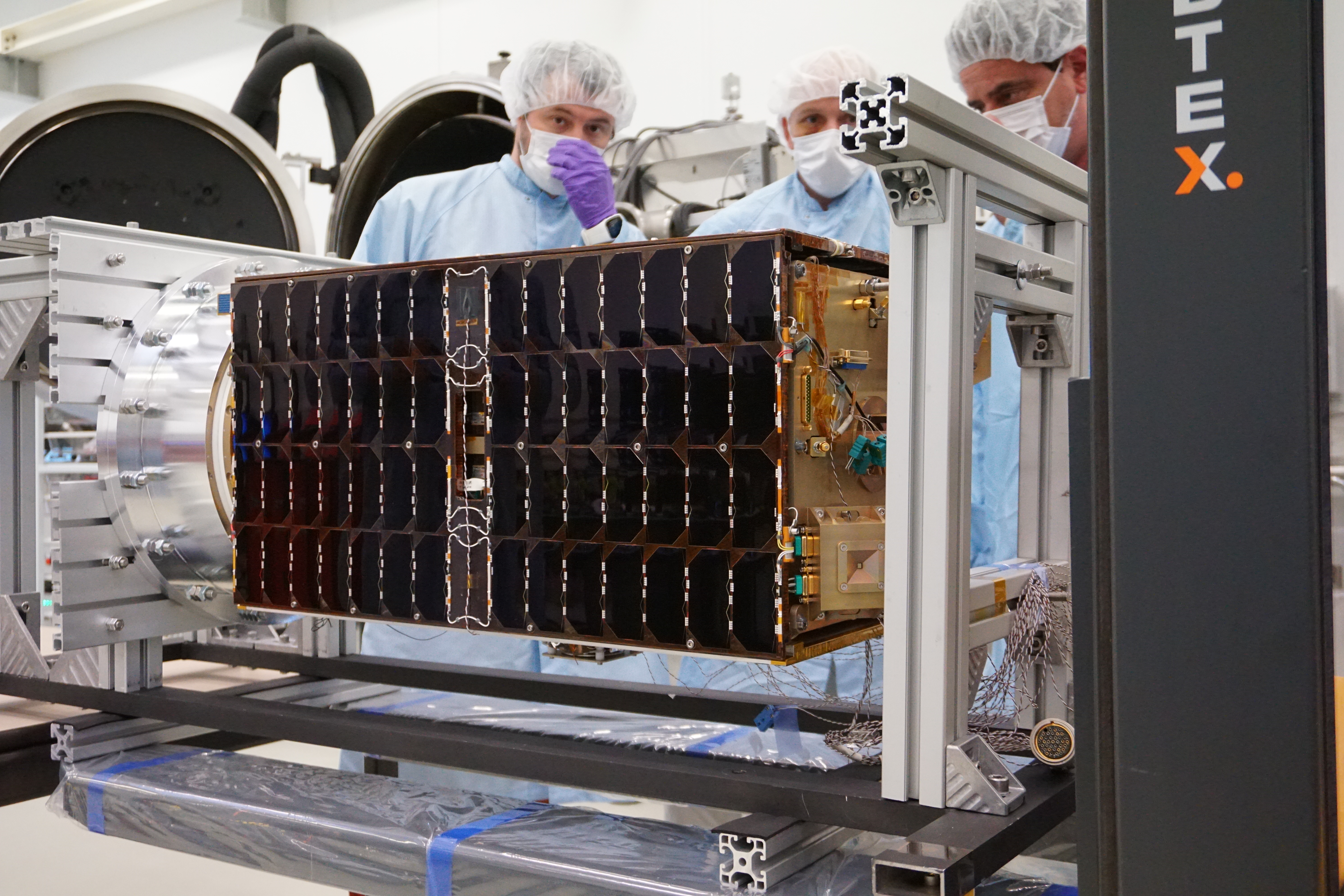 ESEO satellite in clean room