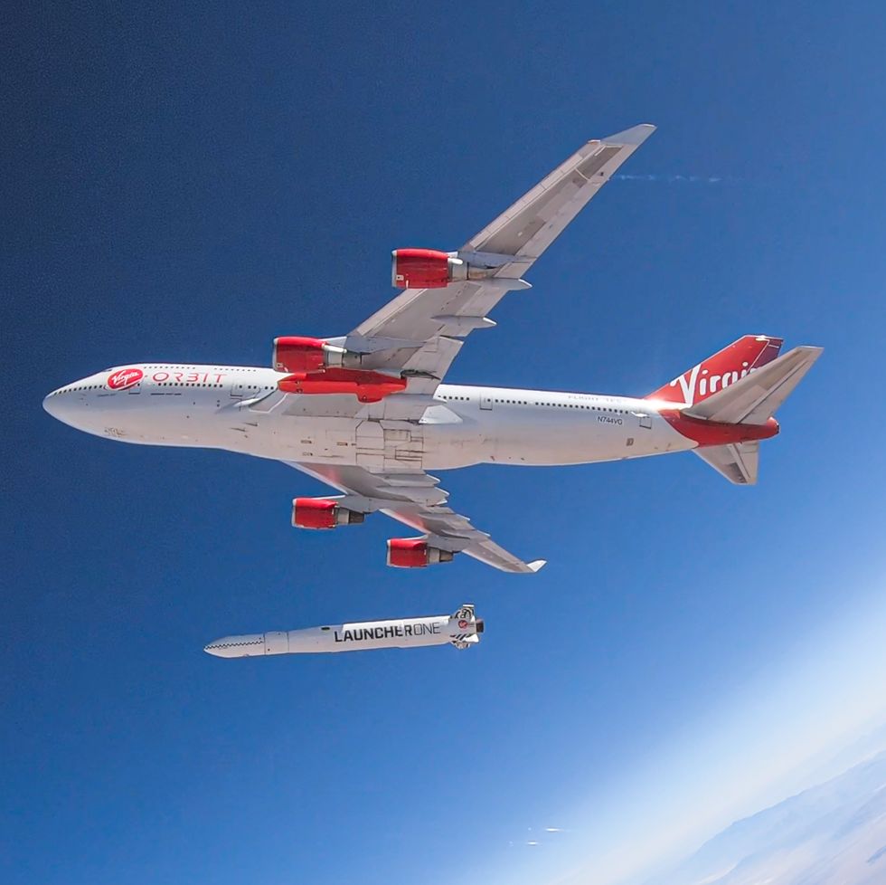 LauncherOne Drop Test July 2019 - Credit Virgin Orbit