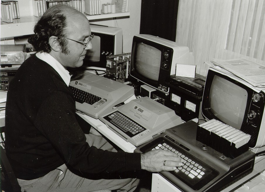 Prof. Dr. Karl Meinzer DJ4ZC circa 1984 - Credit AMSAT-DL